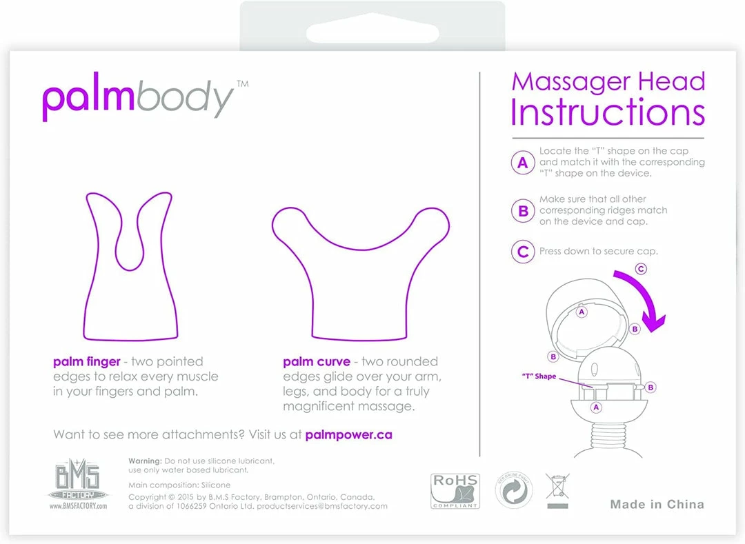 Palm Power - PalmBody Attachments Massage Oils, Candles + Tools 4 Palm Power - PalmBody Attachments Massage Oils, Candles + Tools