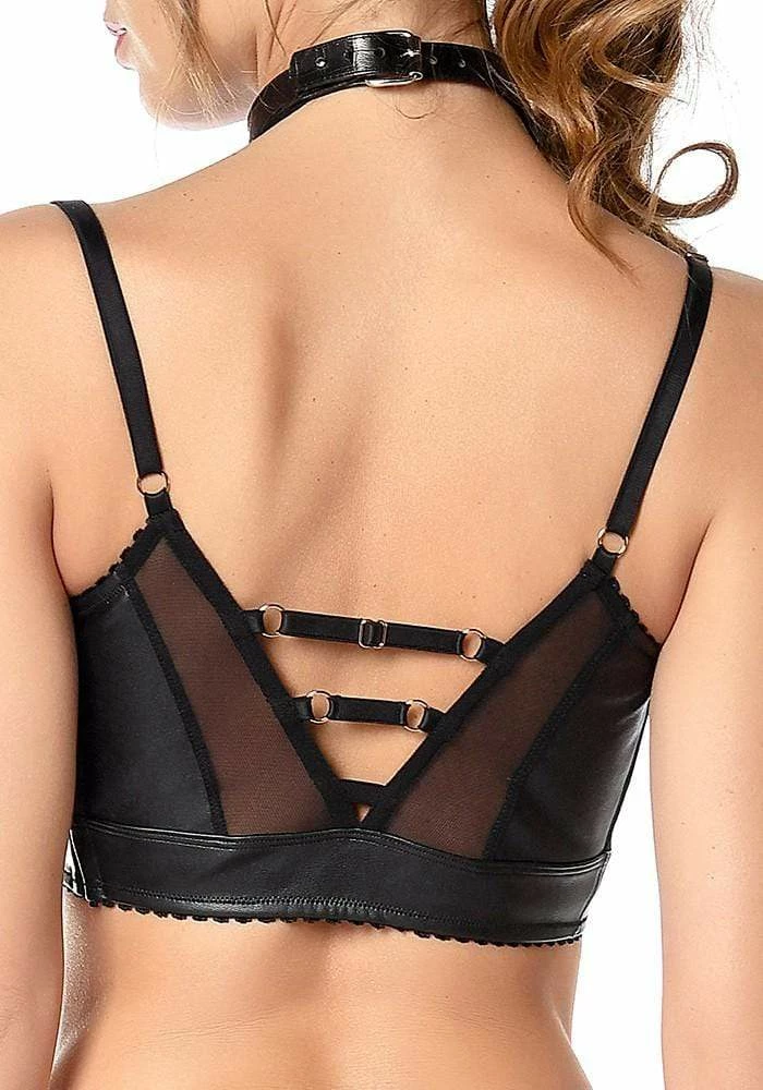 Patrice Catanzaro Impudique By Charlotte Catanzaro Pepper Bra, Black 5 Patrice Catanzaro Impudique By Charlotte Catanzaro Pepper Bra, Black