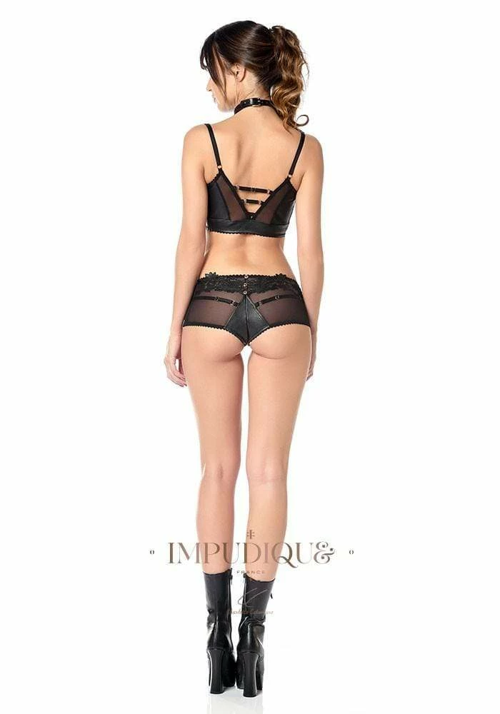 Patrice Catanzaro Impudique By Charlotte Catanzaro Pepper Bra, Black 6 Patrice Catanzaro Impudique By Charlotte Catanzaro Pepper Bra, Black