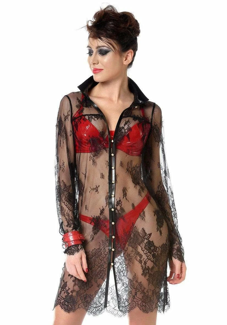 Lingerie Patrice Catanzaro - Adela Dress - Black 5 Lingerie Patrice Catanzaro - Adela Dress - Black