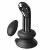 Pipedream Icicles - No. 84 Vibrating Glass Plug With Remote, Black Vibrators 1 Pipedream Icicles - No. 84 Vibrating Glass Plug With Remote, Black Vibrators