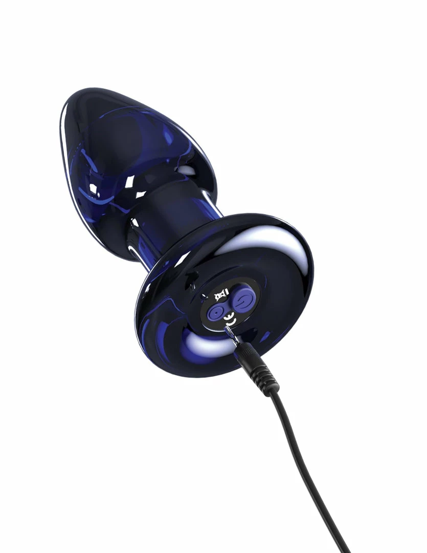 Pipedream Vibrators Icicles - No. 85 Vibrating Anal Plug With Remote, Blue 6 Pipedream Vibrators Icicles - No. 85 Vibrating Anal Plug With Remote, Blue