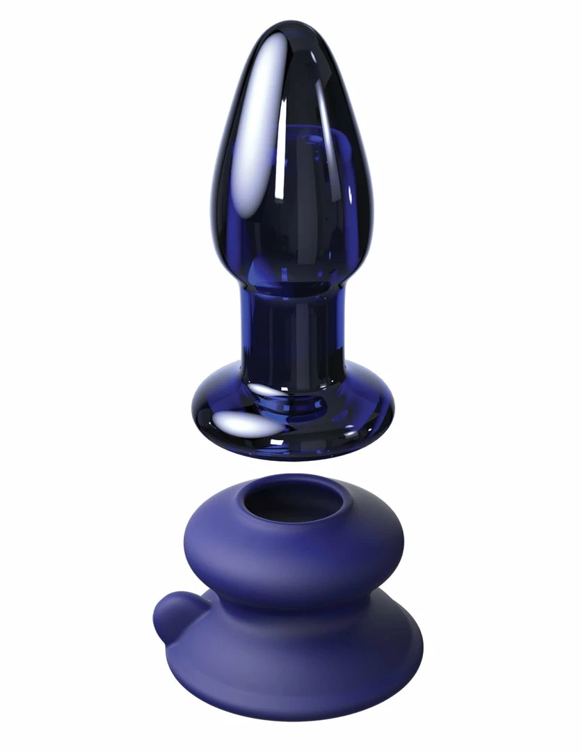 Pipedream Vibrators Icicles - No. 85 Vibrating Anal Plug With Remote, Blue 4 Pipedream Vibrators Icicles - No. 85 Vibrating Anal Plug With Remote, Blue