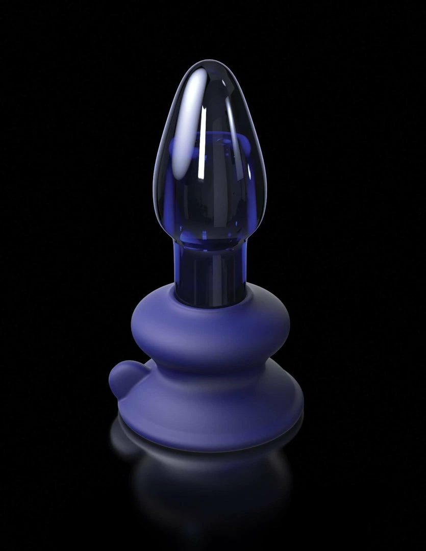 Pipedream Vibrators Icicles - No. 85 Vibrating Anal Plug With Remote, Blue 7 Pipedream Vibrators Icicles - No. 85 Vibrating Anal Plug With Remote, Blue