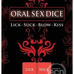 Pipedream Oral Sex Dice Adult Games, Journals + Coloring Books