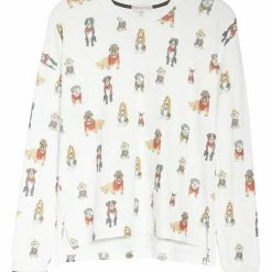 PJ Salvage - Hip Hound Long Sleeve Top Loungewear + Pajamas