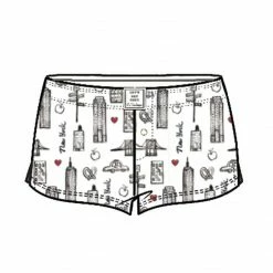 PJ Salvage - New York Short - Ivory Loungewear + Pajamas