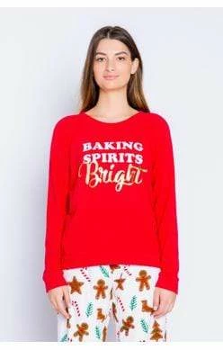 Loungewear + Pajamas Pj Salvage - Red Baking Spirit Top 3 Loungewear + Pajamas Pj Salvage - Red Baking Spirit Top