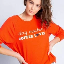 PJ Salvage - Coffee & Canines Long Sleeve Top Loungewear + Pajamas