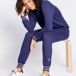 PJ Salvage - Embroidered Lightning Banded Pant Loungewear + Pajamas 10 PJ Salvage - Embroidered Lightning Banded Pant Loungewear + Pajamas