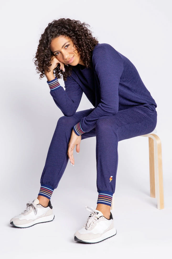 PJ Salvage - Embroidered Lightning Banded Pant Loungewear + Pajamas 6 PJ Salvage - Embroidered Lightning Banded Pant Loungewear + Pajamas