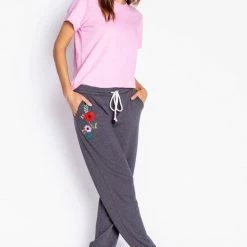 Loungewear + Pajamas PJ Salvage - Grateful Heart Banded Pant