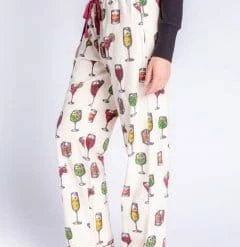 Loungewear + Pajamas PJ Salvage - Cheers! Flannel PJ Set