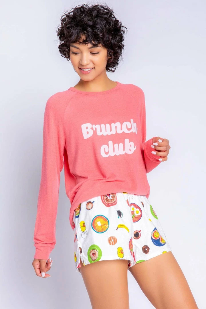 PJ Salvage - Love You A Brunch Shorts Loungewear + Pajamas 5 PJ Salvage - Love You A Brunch Shorts Loungewear + Pajamas