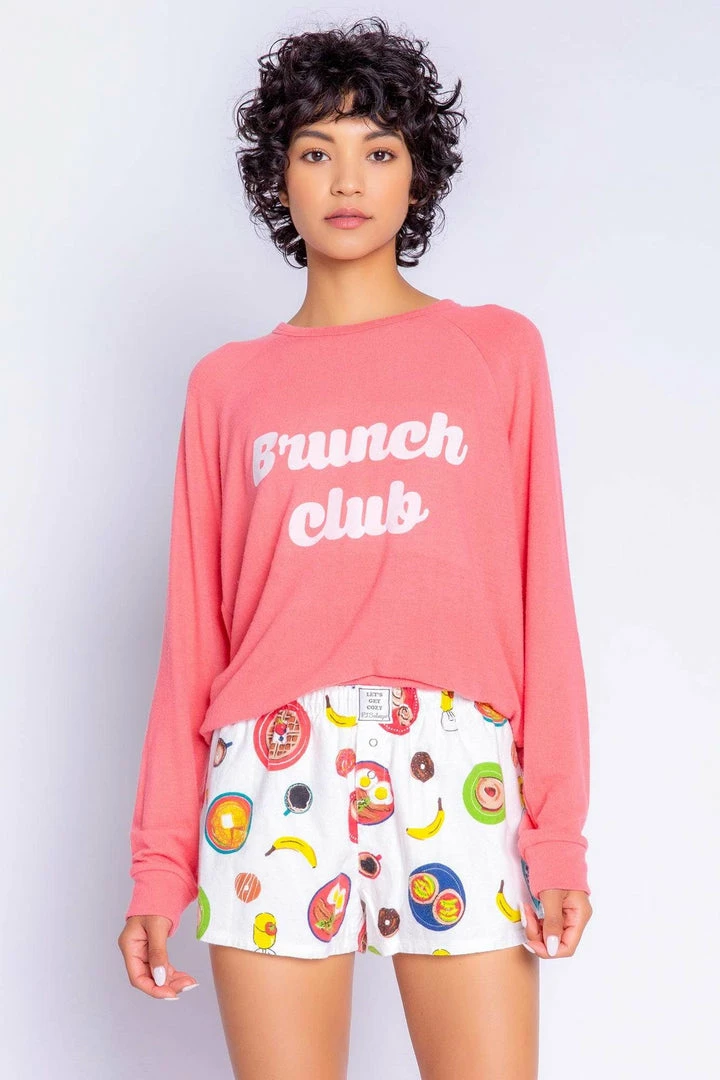 PJ Salvage - Love You A Brunch Shorts Loungewear + Pajamas 6 PJ Salvage - Love You A Brunch Shorts Loungewear + Pajamas