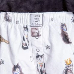 Loungewear + Pajamas PJ Salvage - Majestically Purrfect Shorts 8 Loungewear + Pajamas PJ Salvage - Majestically Purrfect Shorts