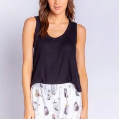 Loungewear + Pajamas PJ Salvage - Majestically Purrfect Shorts 9 Loungewear + Pajamas PJ Salvage - Majestically Purrfect Shorts