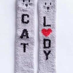 Shoes, Socks + Slippers PJ Salvage - Fuzzy Cat Lady Socks