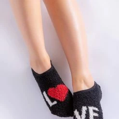 Loungewear + Pajamas PJ Salvage - Fuzzy Love Socks