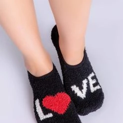 Loungewear + Pajamas PJ Salvage - Fuzzy Love Socks
