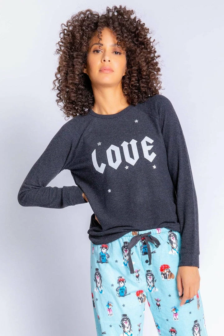 PJ Salvage - Love Long Sleeve Top 3 PJ Salvage - Love Long Sleeve Top