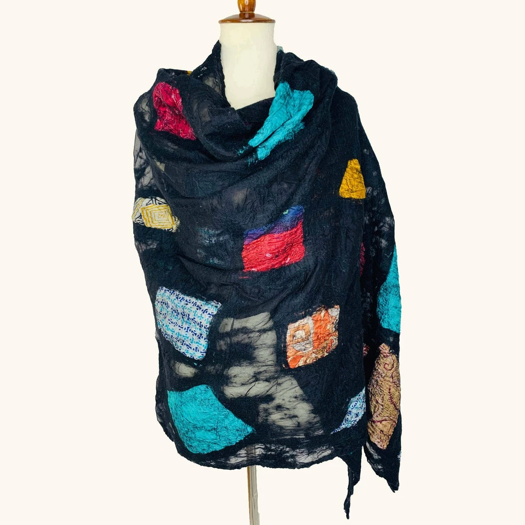 Pomegranate Moon - Mosaic Wrap 5 Pomegranate Moon - Mosaic Wrap