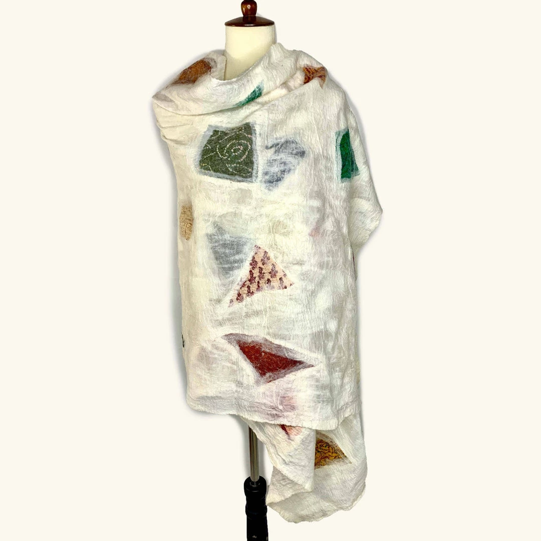 Outerwear Pomegranate Moon - Summer Mosaic Wrap 3 Outerwear Pomegranate Moon - Summer Mosaic Wrap
