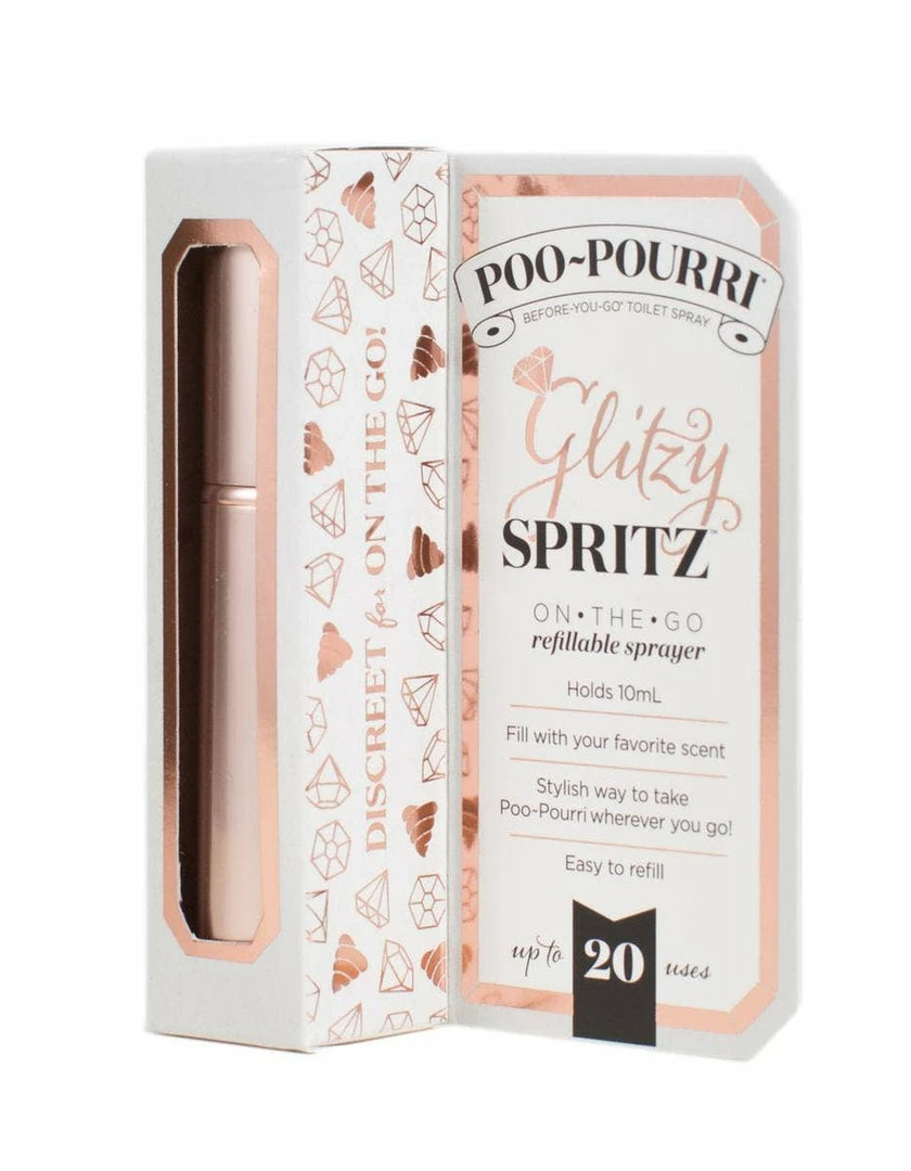 PooPourri - Poo~Pourri Glitzy Spritz Sprayer - Rose Gold 3 PooPourri - Poo~Pourri Glitzy Spritz Sprayer - Rose Gold