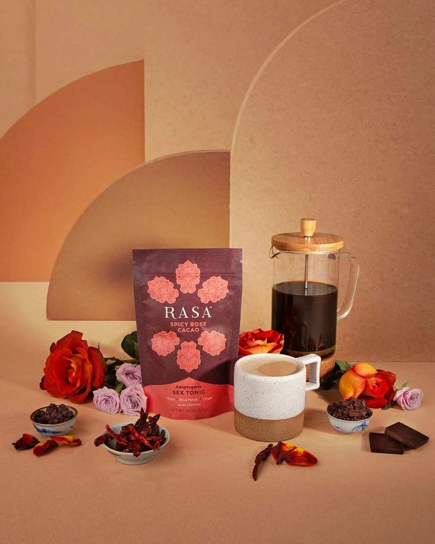 Rasa - Spicy Rose And Cacao Tonic Herbs & Tinctures 3 Rasa - Spicy Rose And Cacao Tonic Herbs & Tinctures