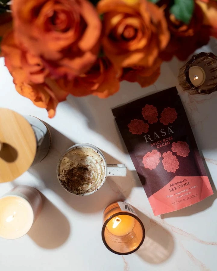 Rasa - Spicy Rose And Cacao Tonic Herbs & Tinctures 4 Rasa - Spicy Rose And Cacao Tonic Herbs & Tinctures