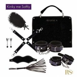 Rianne S Kinky Me Softly Bondage Kit - Black Kink + BDSM