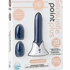 Vibrators Sensuelle - Point Plus Rechargeable Bullet 13 Vibrators Sensuelle - Point Plus Rechargeable Bullet