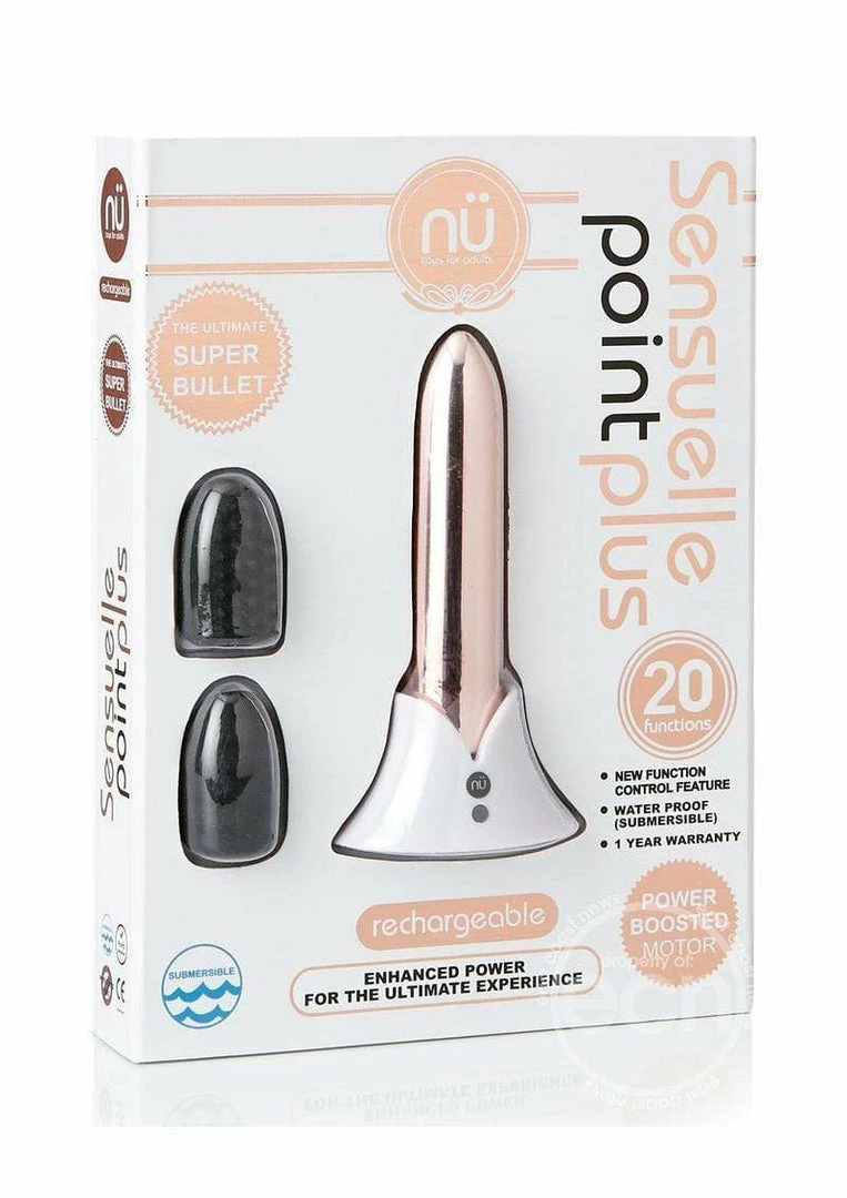 Vibrators Sensuelle - Point Plus Rechargeable Bullet 4 Vibrators Sensuelle - Point Plus Rechargeable Bullet