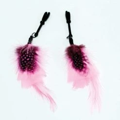 Kink + BDSM Sex Kitten - Feather Nipple Clamps