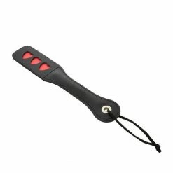 Kink + BDSM Sex & Mischief - Impressions Leather Heart Paddle 6 Kink + BDSM Sex & Mischief - Impressions Leather Heart Paddle