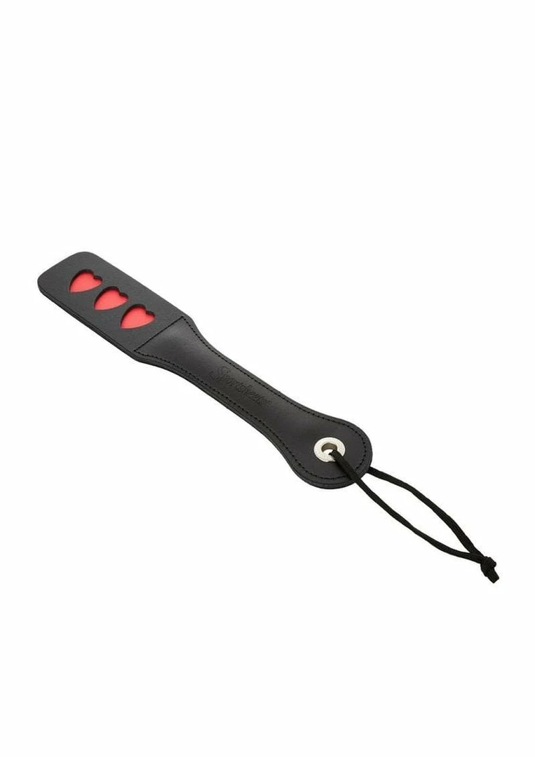 Kink + BDSM Sex & Mischief - Impressions Leather Heart Paddle 4 Kink + BDSM Sex & Mischief - Impressions Leather Heart Paddle