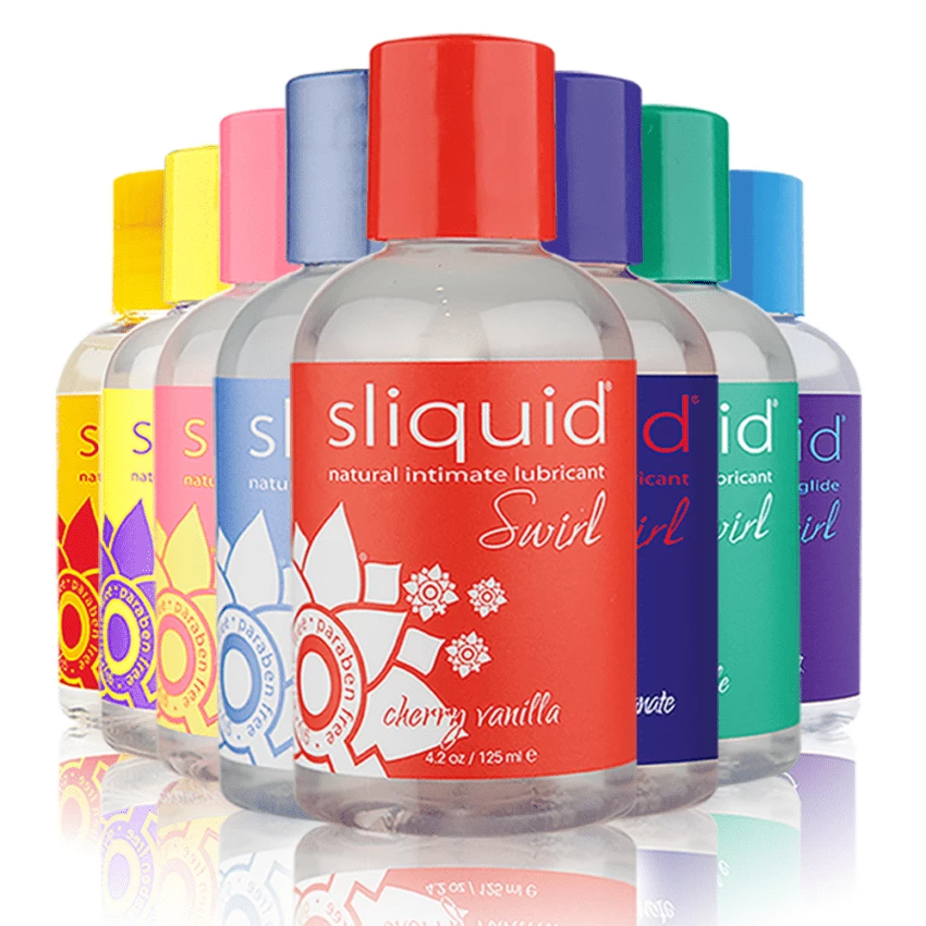 Sliquid Naturals Swirl - 4.2oz Edibles + Body Paint 3 Sliquid Naturals Swirl - 4.2oz Edibles + Body Paint
