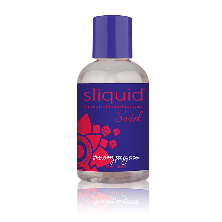 Sliquid Naturals Swirl - 4.2oz Edibles + Body Paint 10 Sliquid Naturals Swirl - 4.2oz Edibles + Body Paint