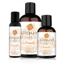Cooling, Warming + Stimulating Potions Sliquid Organics - Sensation