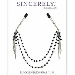Sportsheets Sincerely - Jeweled Nipple Clips