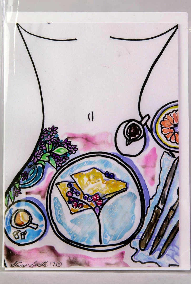 Stacy Smith - Breakfast Platter Card Greeting + Gift Cards 3 Stacy Smith - Breakfast Platter Card Greeting + Gift Cards