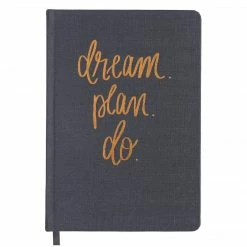 Sweet Water Decor - Dream Plan Do Fabric Journal Greeting + Gift Cards