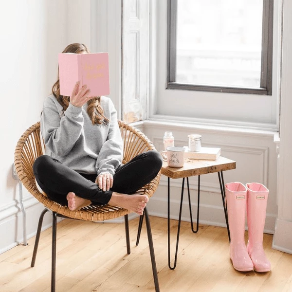 Sweet Water Decor - She Believed She Could Pink And Gold Fabric Journal Greeting + Gift Cards 9 Sweet Water Decor - She Believed She Could Pink And Gold Fabric Journal Greeting + Gift Cards