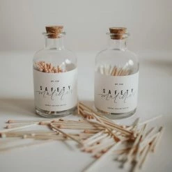Candles + Scents Sweet Water Decor - Apothecary Safety Matches