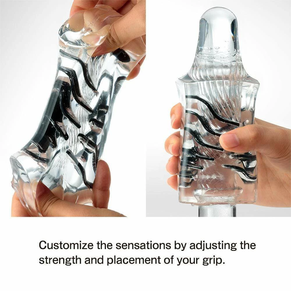Tenga Crysta Sleeves + Insertion Toys 6 Tenga Crysta Sleeves + Insertion Toys