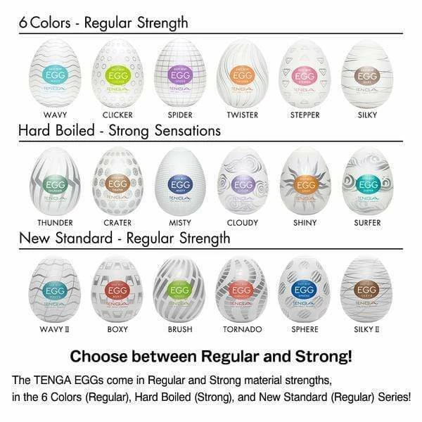 Tenga Eggs - New Standard 20 Tenga Eggs - New Standard