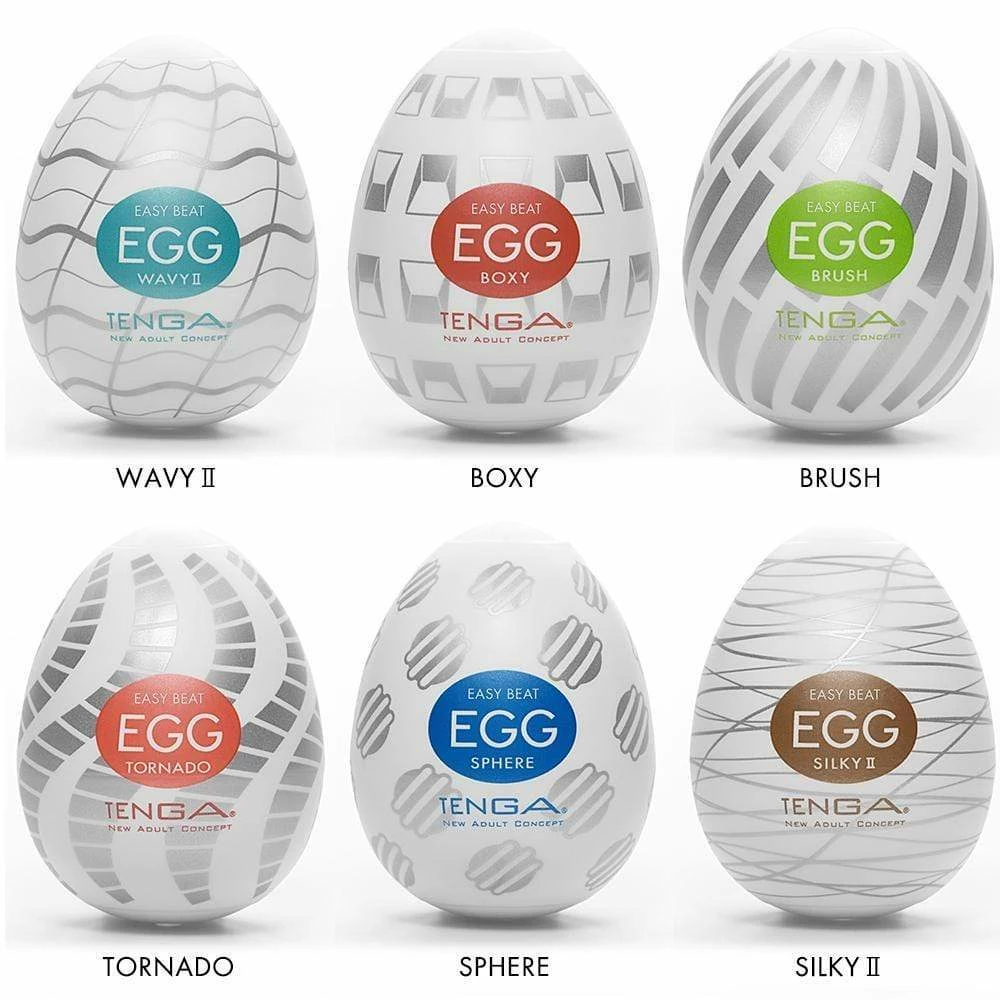 Tenga Eggs - New Standard 3 Tenga Eggs - New Standard