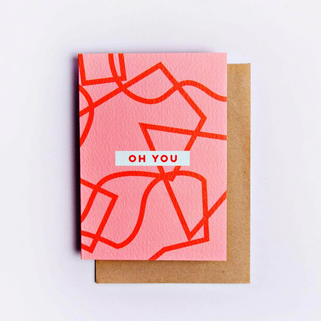 Greeting + Gift Cards The Completist - Oh You Shapes Card 3 Greeting + Gift Cards The Completist - Oh You Shapes Card