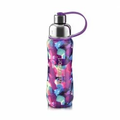 Thinkbaby & Thinksport - Artist Series Insulated Sports Bottle - Purple Bubbles 17oz