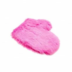 Touch Of Fur - Leather And Rabbit Fur Spanking Mitt